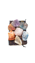 Load image into Gallery viewer, Chakra Kit - Raw Large Stones