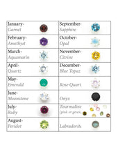 Load image into Gallery viewer, Necklace - Mom Charm Birthstone