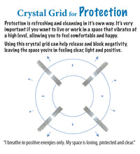 Load image into Gallery viewer, Selenite Grid: Protection