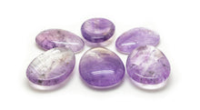 Load image into Gallery viewer, Amethyst: TearDrop WorryStone
