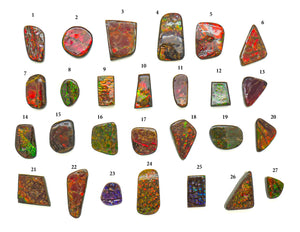 Ammolite Cabochons