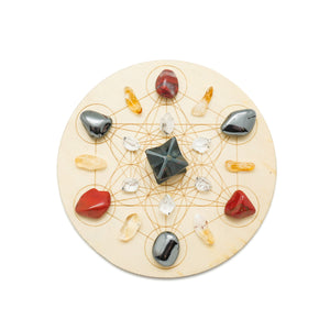 Aries Crystal Grid