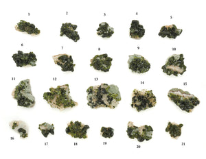 Epidote w/Quartz: Small Cluster