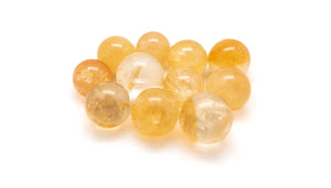 Honey Calcite: Sphere- sm