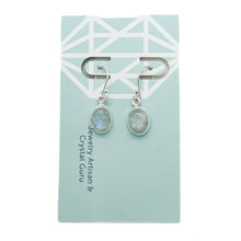 Load image into Gallery viewer, Moonstone Silver Smith Earrings
