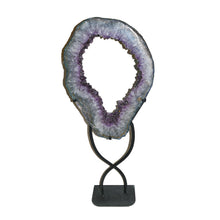 Load image into Gallery viewer, Amethyst Geode Ring XL
