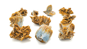 Blue Baryte w/ Hematite