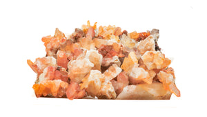 Tangerine Quartz Clusters: sm-med