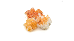 Tangerine Quartz Clusters: sm-med