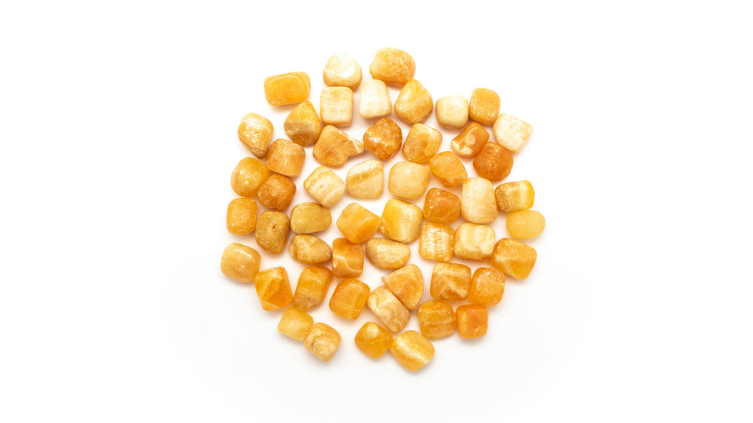 Yellow Aragonite: Loose/Tumbled