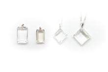 Load image into Gallery viewer, Faceted Quartz Necklace
