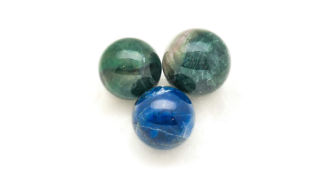 Fluorite Sphere: Blue/Green Large