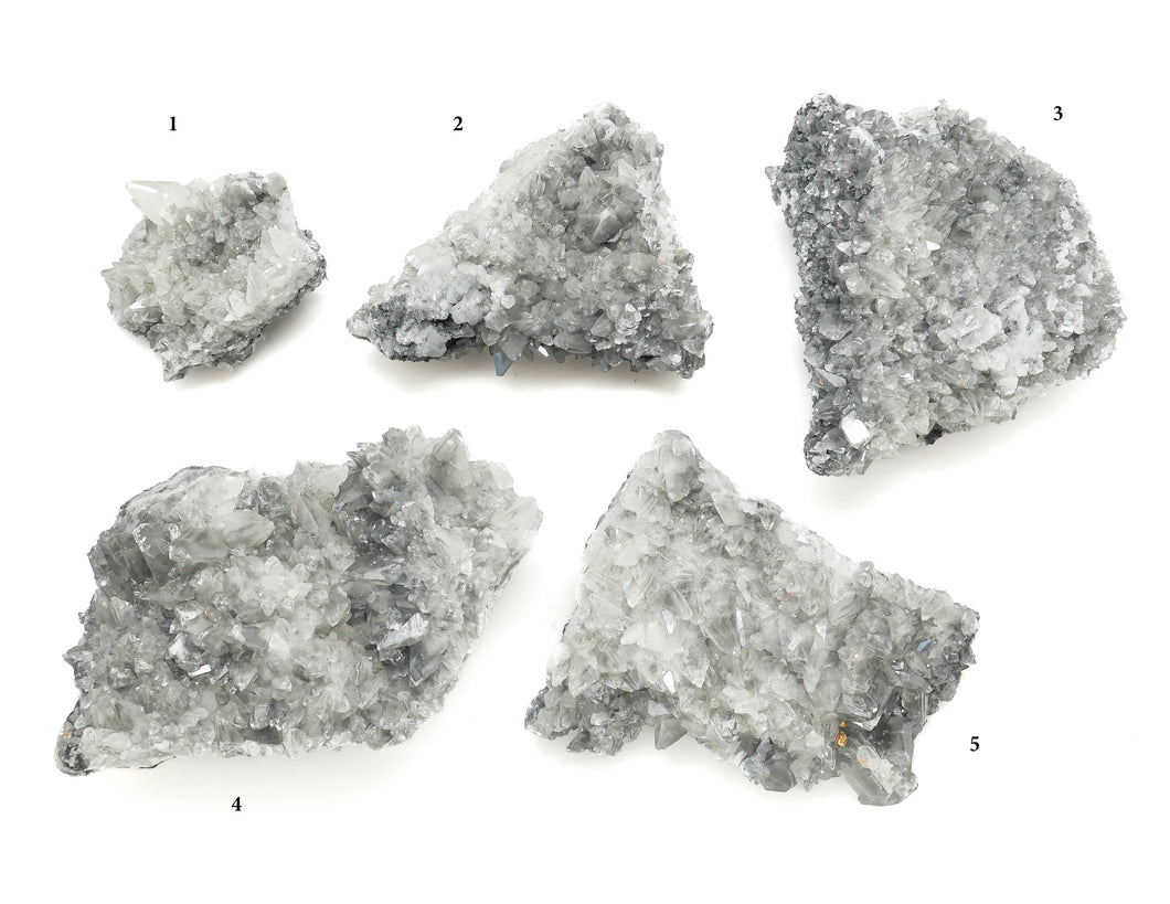 Grey Calcite Clusters