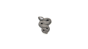 Snake: Silver Sheen Obsidian