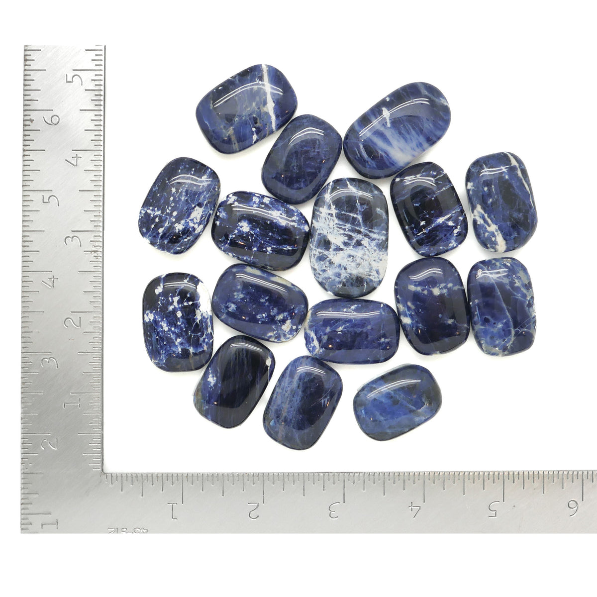 Sodalite: Small Disc – Healing mountain crystals