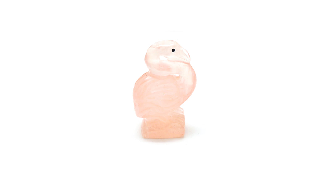 Flamingo; Rose Quartz