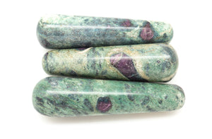 Ruby in Fuchsite: Massage Wand