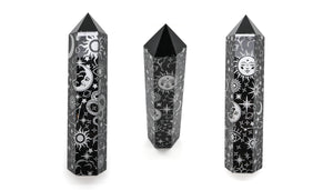 Obsidian w/ Moon Tower