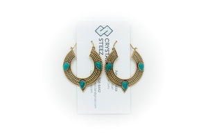 Earrings - Tibetan Hoops