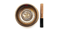 Tibetan Singing Bowl - Etched