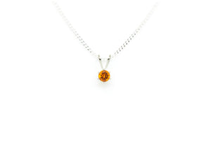 Traditional Birthstone Necklace