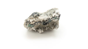 Rainbow Pyrite on Calcite with Fluorite