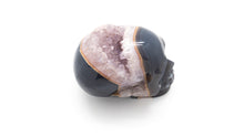 Load image into Gallery viewer, Large Amethyst Geode Skull

