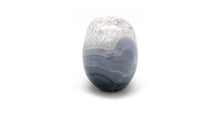 Load image into Gallery viewer, Large Blue Lace Agate Geode Skull
