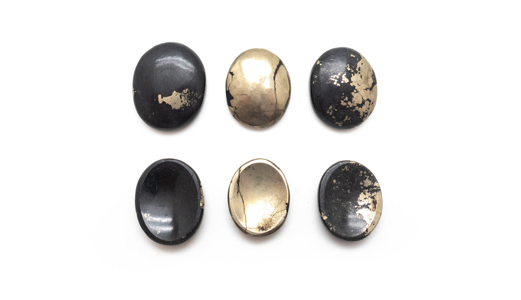 Pyrite (apache gold): Worry Stone